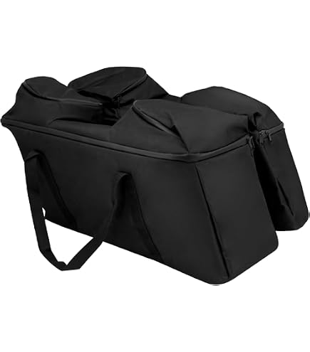 acquista la Borse laterali per moto impermeabili Khali+ Piastre in Alluminio disegnata e