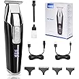 Haarschneidemaschine Profi, RENPHO T-Klingen-Trimmer Haarschneider 0mm, konturen haarschneidemaschine für Herren,Trimmer Rasi