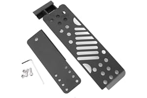 Gorgeri Totpedal, Linke Fußstütze, Totpedal, Fußrasten, Platte, passend für Jeep Wrangler JL 2018-2019