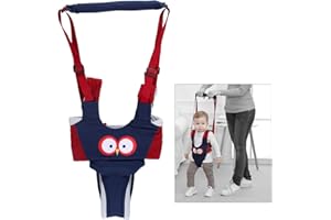 ZITFRI Arnes Bebe para Caminar Primeros Pasos Arnés Bebe para Caminar con Protección, Arnes Andador Bebe Transpirable, Arnes Para Niños Aprender Caminar Seguro, Arnes Para Andar Bebe con Correa Ajustable