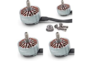 SPARKHOBBY XSPEED 2207.5 2207 1700KV 1900KV 2450kv 4~6S Lipo FPV Motor sin escobillas para drones cuadricópteros de hélice GF51466 de 5 pulgadas (4 piezas 2207.5 2450KV)
