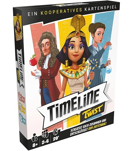 FataMorgana 9012 – Anno Domini: Flops (Edizione Tedesca) – Gioco Di Carte E Quiz Storico, 2-6 Giocatori, 30 Minuti, Divertente E Istruttivo - 2