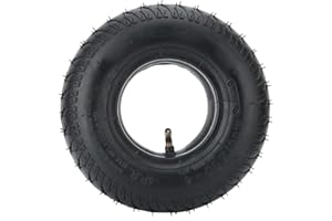 Voluxe Pneu 2.80/2.50-4, Chambre à air et Pneu Extérieur de Scooter de mobilité Large, Pneu en Caoutchouc pour Scooter Personnel pour Fauteuil Roulant électrique Scooter de mobilité Fauteuil Roulant