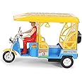 SSM centy E - Rickshaw Pull Back (Red Yellow) (Multicolor, Pack of: 1) Small