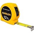 Komelon Usa 416-4912 5-8 Inchx12' Yellow Case Steel Power Tape Measure
