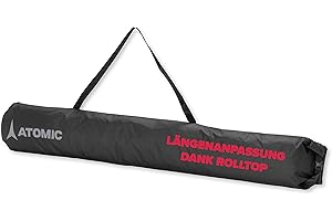 Atomic A SLEEVE - Borsa da sci da 205 cm, per regolare la lunghezza, resistente ai graffi e compatto, tracolla inclusa