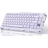 GravaStar Mercury K1 mekanik klavye, al&uuml;minyum &ccedil;er&ccedil;eveli, %75 kablosuz oyun klavyesi, Hot Swap &ouml;zel klavye, d&uuml;ğmeli, gaz zinc