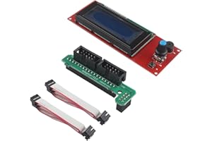 Jopto 2004 LCD Graphic Smart Display Screen Controller Modul mit Adapter und Kabel Kompatibel für 3D Drucker Controller RAMPS 1.4 Arduino Mega Arduino RepRap Pololu Shield