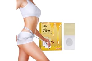 HOBRIWETO Abnehmen Fettverbrenner, Bienengift Lymphdrainage Schlankheitspflaster, Bienengift Pflaster, Bee Venom Lymphatic Drainage Slimming Patch, Detox Schlankheitspflaster für schnelles Schlankwerde