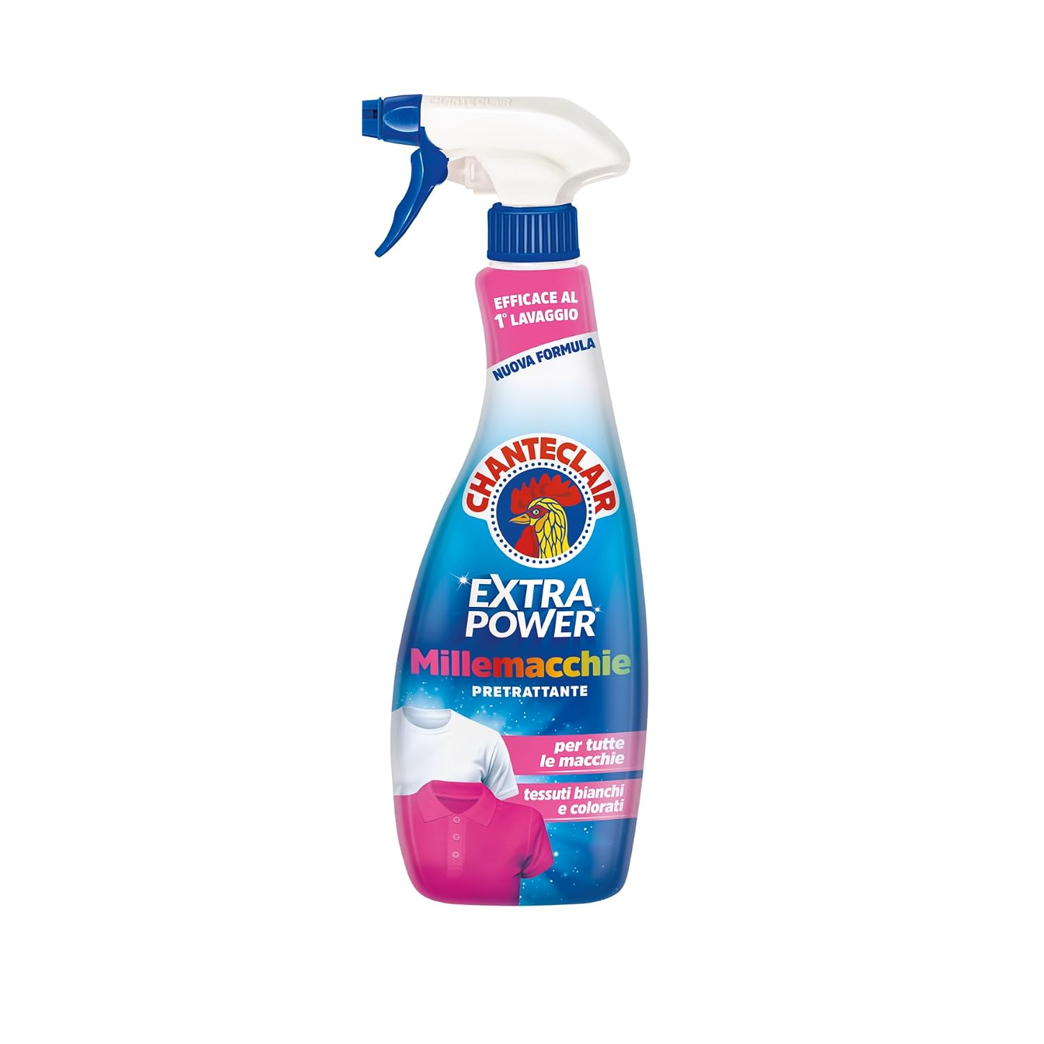 Chanteclair Millemacchie Extra Power, Smacchiatore Contro le Macchie più Frequenti, 500ml