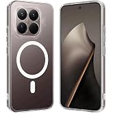 Lavderuar Xiaomi Mi 15T Pro Uyumlu Kamera Korumalı Magsafe İle Uyumlu Wireless Şarj &Ouml;zellikli MGSF001 Şeffaf Kılıf (Şeffaf, M