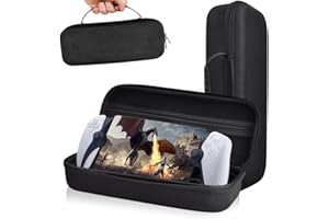 IXYHKB Carry Case for Playstation Portal Case Handheld Hard Shell Case for PS5 Console Hold Accessories Portable Storage and Travel Protection Case for Playstation Portal Accessories Black