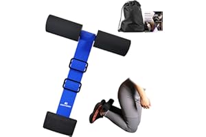 CRAZYROPE Nordic Hamstring Curl Strap, Correa de rizo de isquiotibiales nórdicos, asistencia portátil para sentarse, sentadillas españolas, entrenamiento abdominal