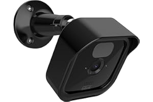 BAALETC Carcasa para cámara de Exterior Blink y Soporte Montaje, Cubierta Protectora Resistente a la Intemperie Ajustable 360 Grados Sistema Seguridad Interiores Exteriores,Soporte cámara Blink Outdoor