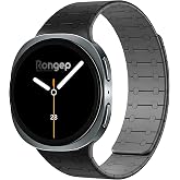 Rongep Samsung ile Uyumlu [2025] Magnex Loop Kordon Galaxy Watch 8 44mm/40mm/Classic 46mm i&ccedil;in G&uuml;&ccedil;l&uuml; Manyetik Tasarımlı Galax