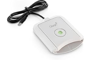 VENTALIA Lecteur de Carte Vitale Monofente Fixe - LITEO - Olaqin - Plug and Play - Ne nécessite Pas d'installation de Logiciel - Câble USB A