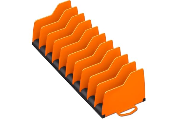Ernst Manufacturing 5502 Plier Pro Organiseur de pinces antidérapantes de qualité supérieure, orange