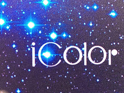 iColor 9 „x 7,5“ Zoll Anti-Rutsch-Gummi-Basis Mauspad, Computer Spiel MausPads Optimale Performance für Spiele Kompatibel mit allen Maustypen, 2er-Set - 4