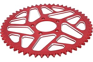 JFG RACING Sur-Ron Motorrad-Ritzel, 54 Zähne, Heckrad für Sur-Ron S/X Segway X160/X260 Talaria Sting Elektrisches Sur Ron Light Bee-Rot