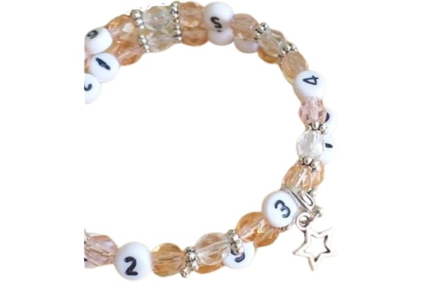 Naïris bijoux Bracelet d'allaitement - permet de noter l'heure de la dernière tétée ou dernier biberon - modèle Sothear