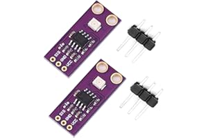 Hailege 2pcs GUVA-S12SD Ultraviolet Light Sensor UV Sensor Module S12SD Light Sensor Wavelength Detection Range 240nm-370nm 130 Degrees Large Angle Detection