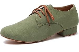 MGM-Joymod Men's Classic Lace-up Tango Social Salsa Chacha Jazz Rumba Samba Ballroom Latin Modern Dance Shoes