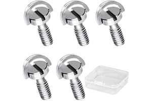 ENIYOU 5 pcs 1/4 Zoll Schraube Kameraschraube Stativschraube Schraube mit Edelstahl Material für Stativ 1/4 Zoll Schrauben für Kamera Stativ Einbeinstativ Kameraschraube Mit 1 Aufbewahrungsbox