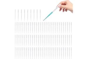 YSDYY Pipette Da 100 Pezzi, Pipette in Plastica, Set Di Pipette per Bambini, Pipette, Pipette Graduate, Contagocce in Plastica Trasparente