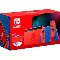 Nintendo Switch Console, Mario Red & Blue Edition, HADSRAAAF