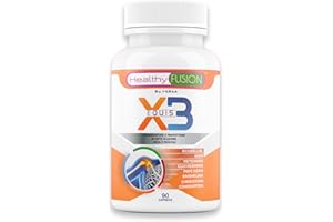 Healthy Fusion X3 Curcuma con Glucosamina, Condroitina e Collagene | Potente Anti-Infiammatorio e Antidolorifico Naturale | Elimina i Dolori Muscolari | Articolazioni e Ossa 90 Capsule