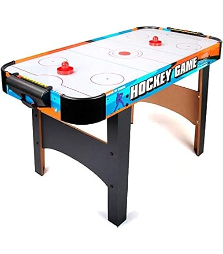 Air Hockey – 2 Poussoirs 60 Mm + 4 Palets Rouges – Fond Feutre, Ergonomique, Remplacement Pour Table De Jeu
