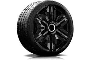 AUTOTEPPICH STYLERS WIR FERTIGEN IHRE FUßMATTEN RADKAPPEN-KÖNIG 16" 16 Zoll RKK21 Schwarz RADBLENDEN RADKAPPEN