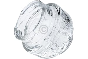 EVENDIX Lampenabdeckung kompatibel mit AEG 808769001/5 oben Glaskalotte für Backofen Herd