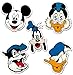 Produktbild Comics - Disney - Helden - Mickey Mouse - Dagobert Duck - Goofy - Kater Karlo - Donald Duck - Kühlschrankmagnet - 5er Set - Lizenziertes Original Design - LOGOSHIRT