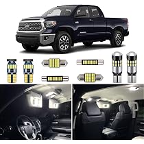 KBH Center Console Armrest Cover For Toyota Tundra 2014-2021 - Black Vinyl Leather Protection Pad