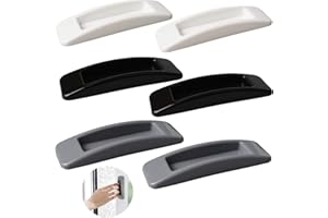 JJWNMLL 6 Pezzi Self Stick Maniglia Autoadesive Manopole,Maniglie Adesive per Porte Vetro,Assistente per e Finestre porte scorrevoli autoadesive