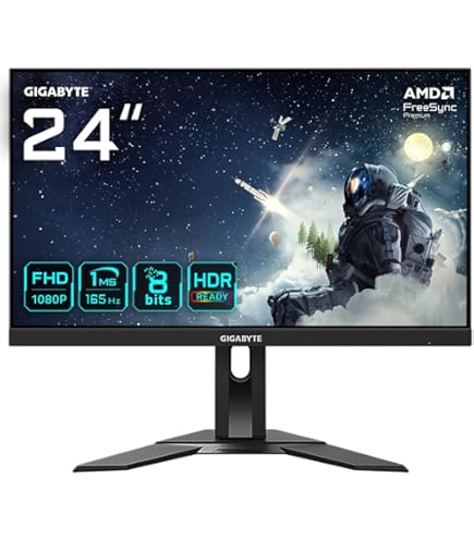 Gigabyte G27FC A 27 Inch Curved VA 1500R FHD (1920 x 1080) 165 Hz