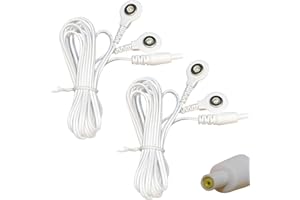 Snap/stud Tens Leads With Standard Female Plug Connection by Healthcare World by Healthcare World