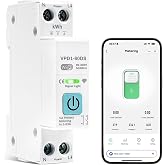 Smart circuit breaker wifi magnetothermic tuya smart switch, Fernsteuer Vozsteuerung Zeitschaltfunktion Stromverbrauchsstatis