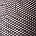Nylon Hair Wig Weaving Cap Snood Net Stretch Mesh Liner Breathable With Ear Wings - Black