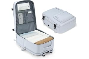 BJLFS Borse da Cabina per Ryanair 40×20×25 Bagaglio a Mano Easyjet 45×36×20 Borsa Zaino da Viaggio, Zaino da trekking,Zaino Casual per laptop da 14 pollici per scuola