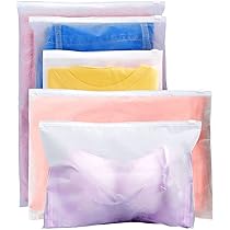 Sacchetti Porta Scarpe Da Viaggio - 10 Pezzi Impermeabili, Con Finestra Trasparente, Multiple Misure - Foto 10