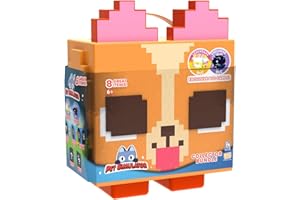 Pet Simulator - Pixel Corgi Mystery Collector Bundle (étui de 22,9 cm avec 8 objets de collection, série 2) [Comprend un DLC]