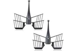 HUTHUHNHN 2 pezzi frusta farfalla per TM5 TM6 TM31, frusta a farfalla, agitatore per robot da cucina, frullatore a farfalla, ricambio per robot da cucina Vorwerk