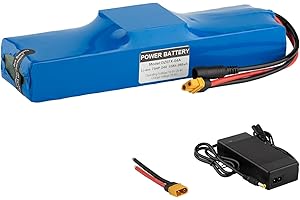 UURRPP Batterie de vélo électrique 24V Batterie Li-ION 6Ah 12Ah 9Ah avec Chargeur 29,4V 200W-700W 250W 300W 350W 400W 500W Peut être utilisé pour Les Jouets de Scooter, etc.