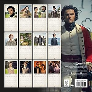 The Official Poldark 2016 Square Calendar