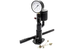 Testeur d‘injecteur de buse Diesel Calibrage Réglage Étanchéité 0-600 Bars Manomètre Levier à Main