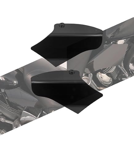 Déflecteur D'Air Moto HCmotorku Pour Harley Softail Street Bob Breakout FXBRS FLFBS 2018-2024 - Noir