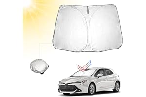 BIBIBO Housse de Pare-Brise Avant pour Toyota Corolla Sports E210, Compatible avec Toyota Corolla Sports E210, Protection Solaire, Pare-Brise Avant de Voiture, Pliable