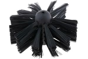 PETSTIBLE 150mm Dryer Vent Cleaning Brush Chimney Lint Remover Bristle Head Nylon M8 thread